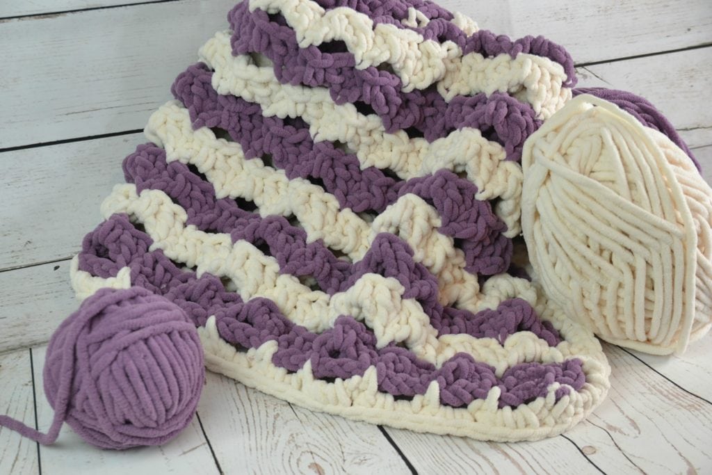 Crochet Beginner Shells Blanket Marly Bird