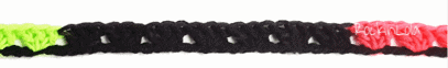 7 clusters in black
